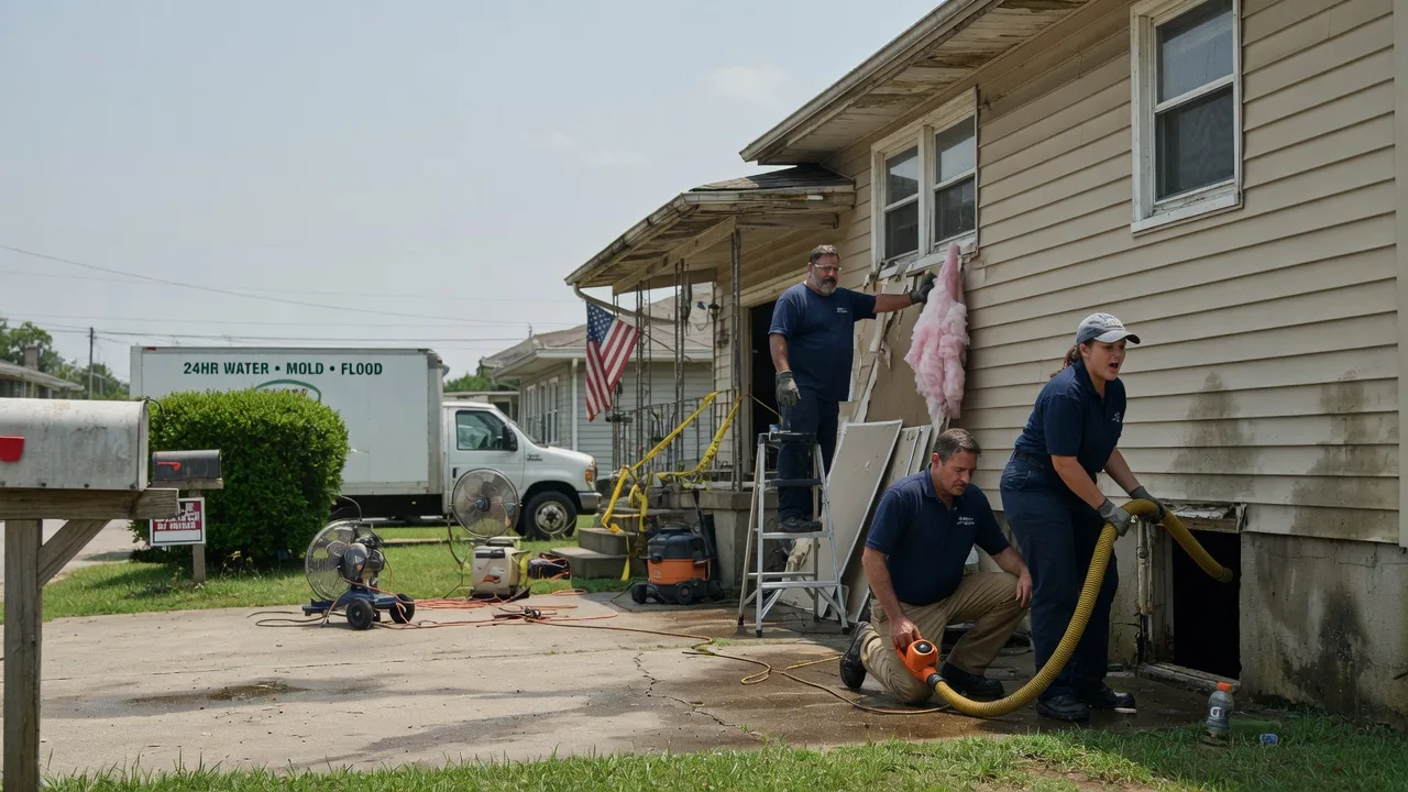 Water Damage Repair in Albany, IL near me
